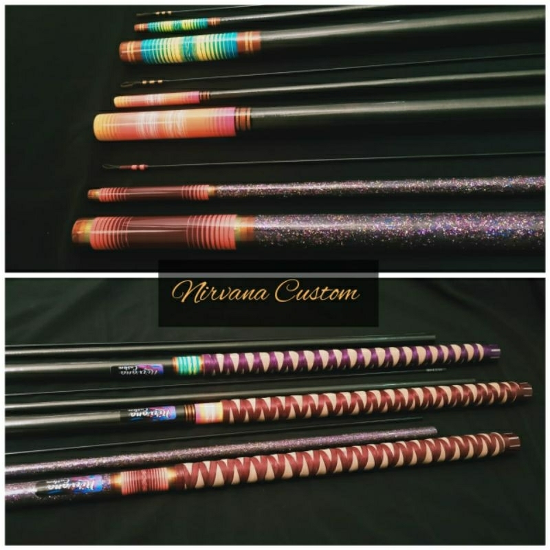 joran tegek lele / custom super hard / cusstom mentahan panjang 120cm - 360 cm