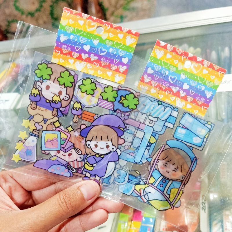 

Sticker Momo isi 4 lembar