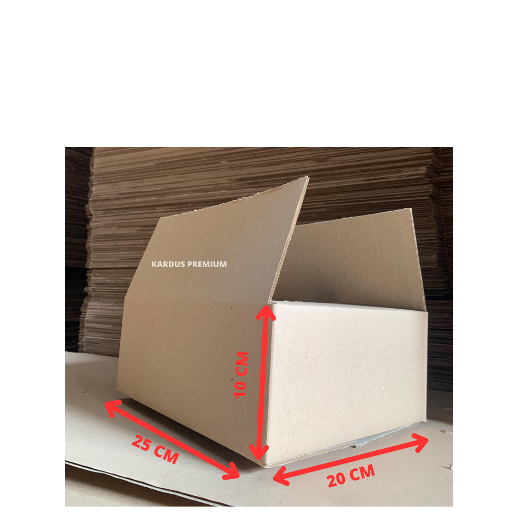 

kardus box packing 25x20x10 cm