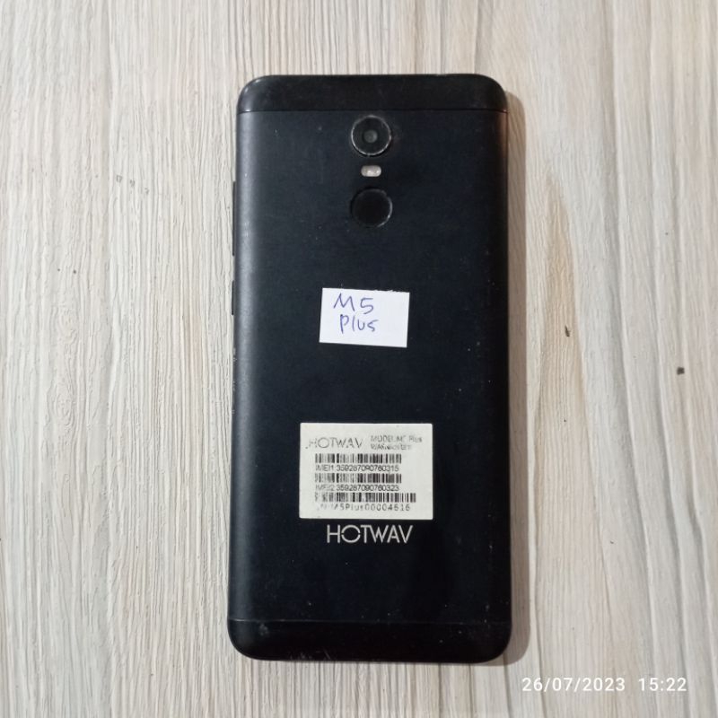 Mesin Hotwav M5 plus Normal unit