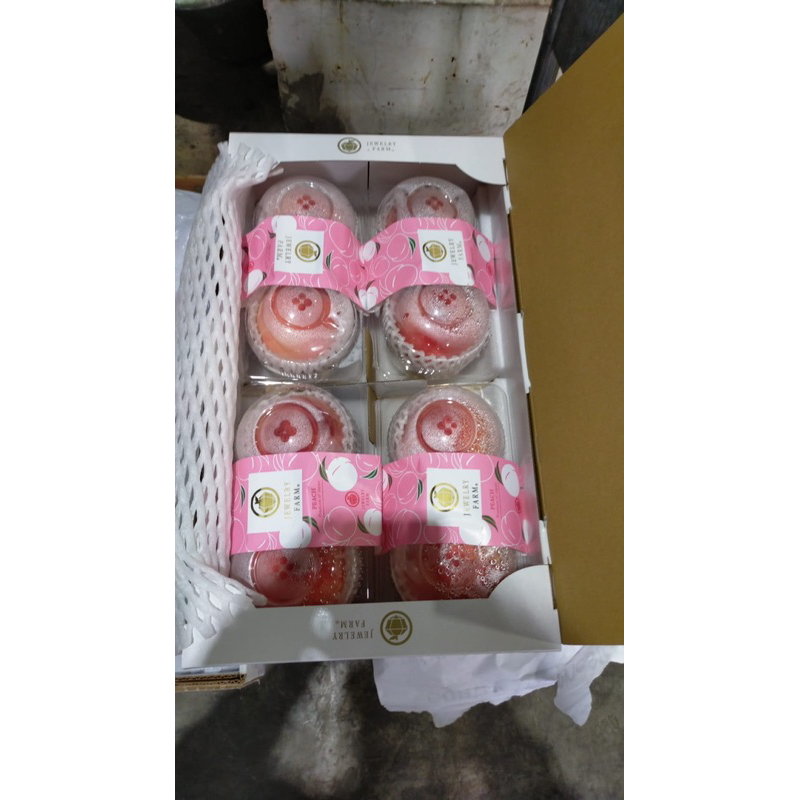 

Peach jepang super manis | Buah peach jepang original fresh pack isi 2