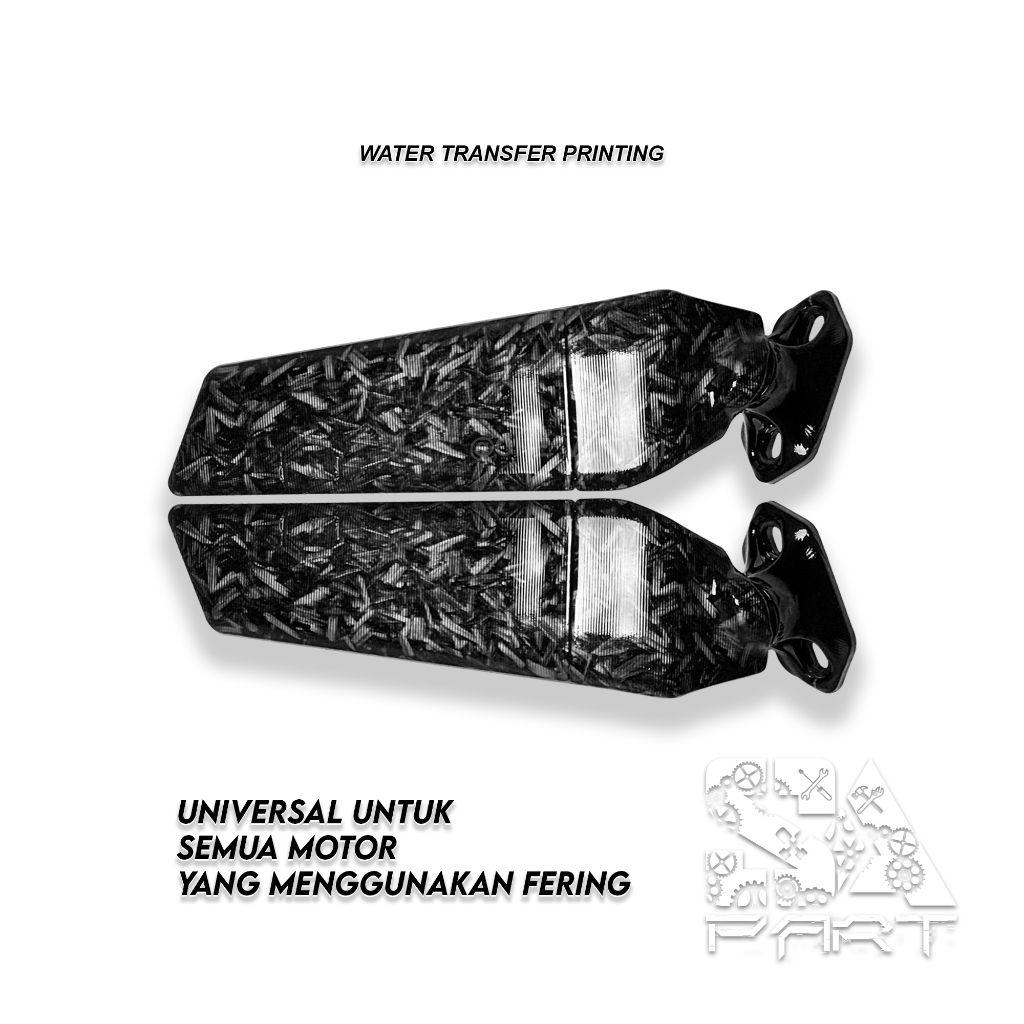 SPION WINGLET CARBON FORGED STEALTH MODEL RIZOMA KARBON F22 R ZX25R NINJA 250FI KARBU CBR R15 R25 NM