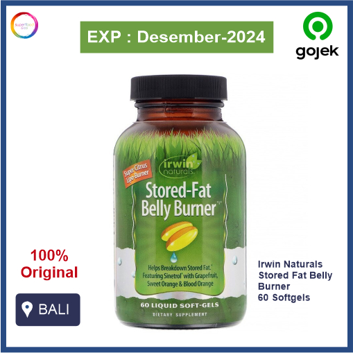Irwin Naturals Stored-Fat Belly Burner, 60 Liquid Soft-Gels