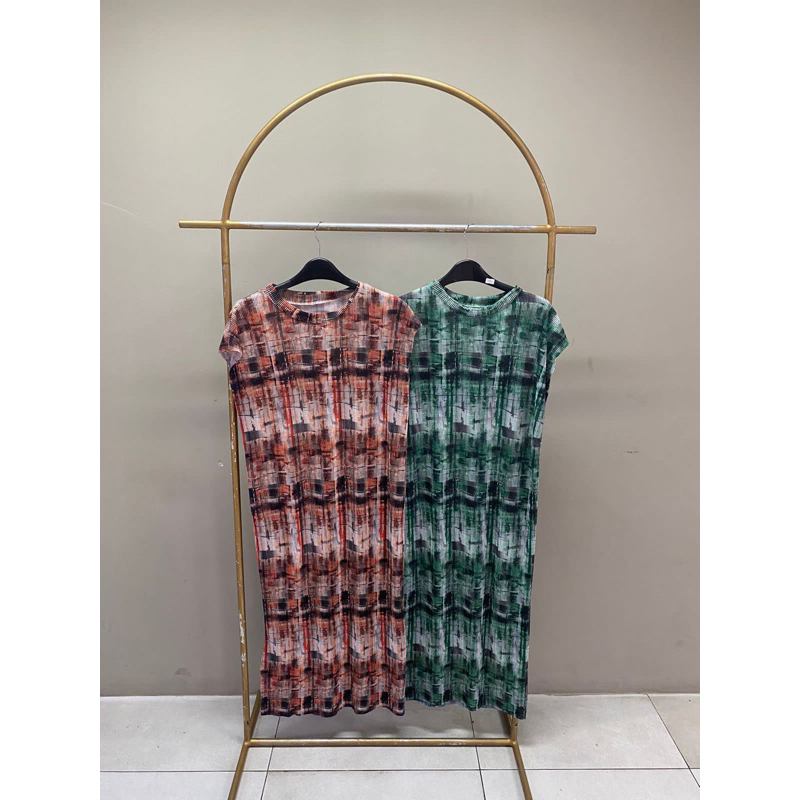 dress  plisket / daster QQshop