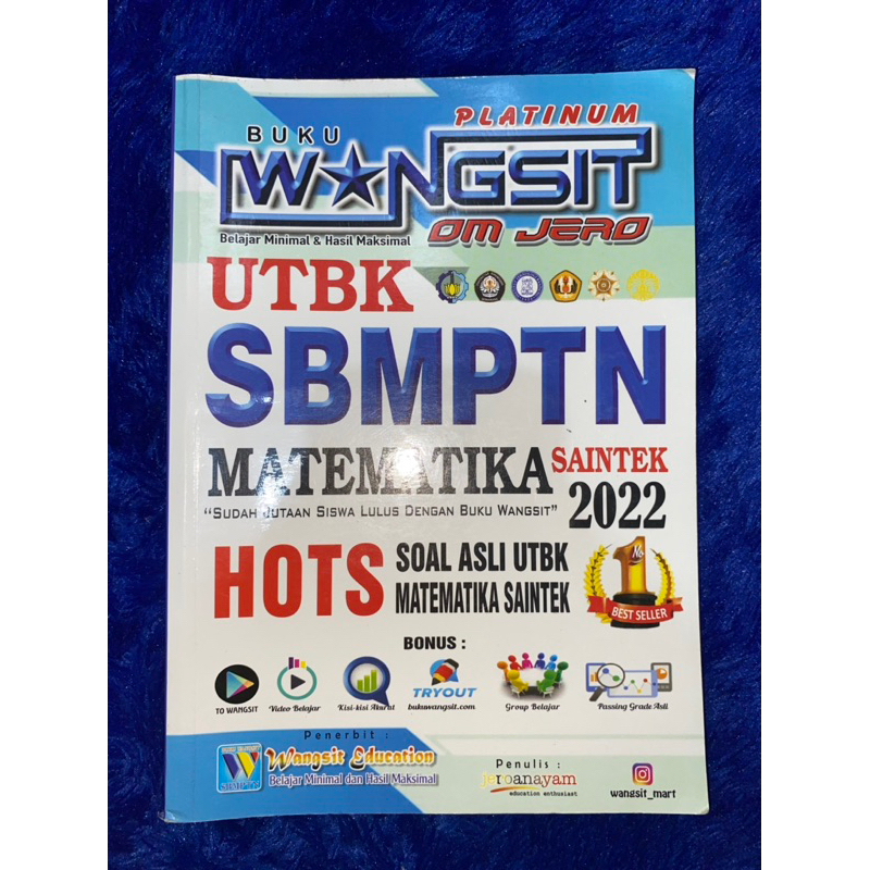 buku wangsit utbk saintek 2022