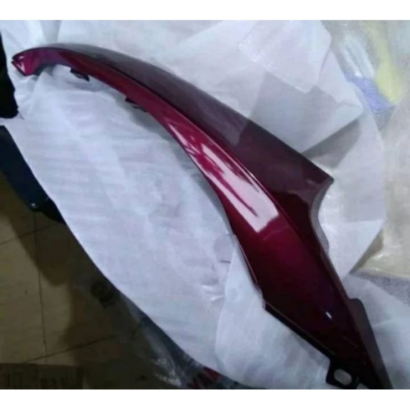 COVER DEK BAWAH FINO FI 125 UNGU ORIGINAL