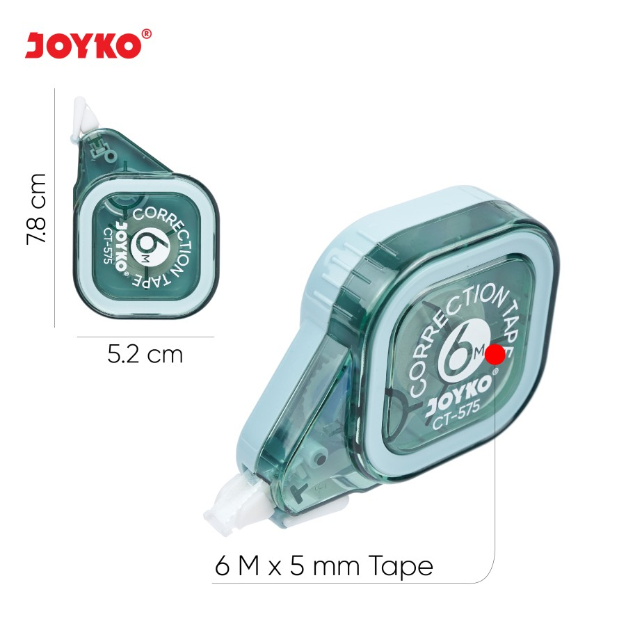 

Joyko CT-575 Correction Tape Tip-Ex Pita 6 m