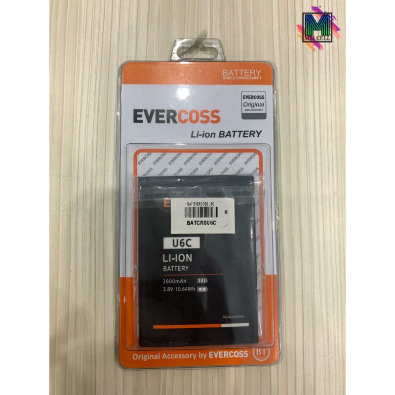 BATERAI EVERCOSS U6C