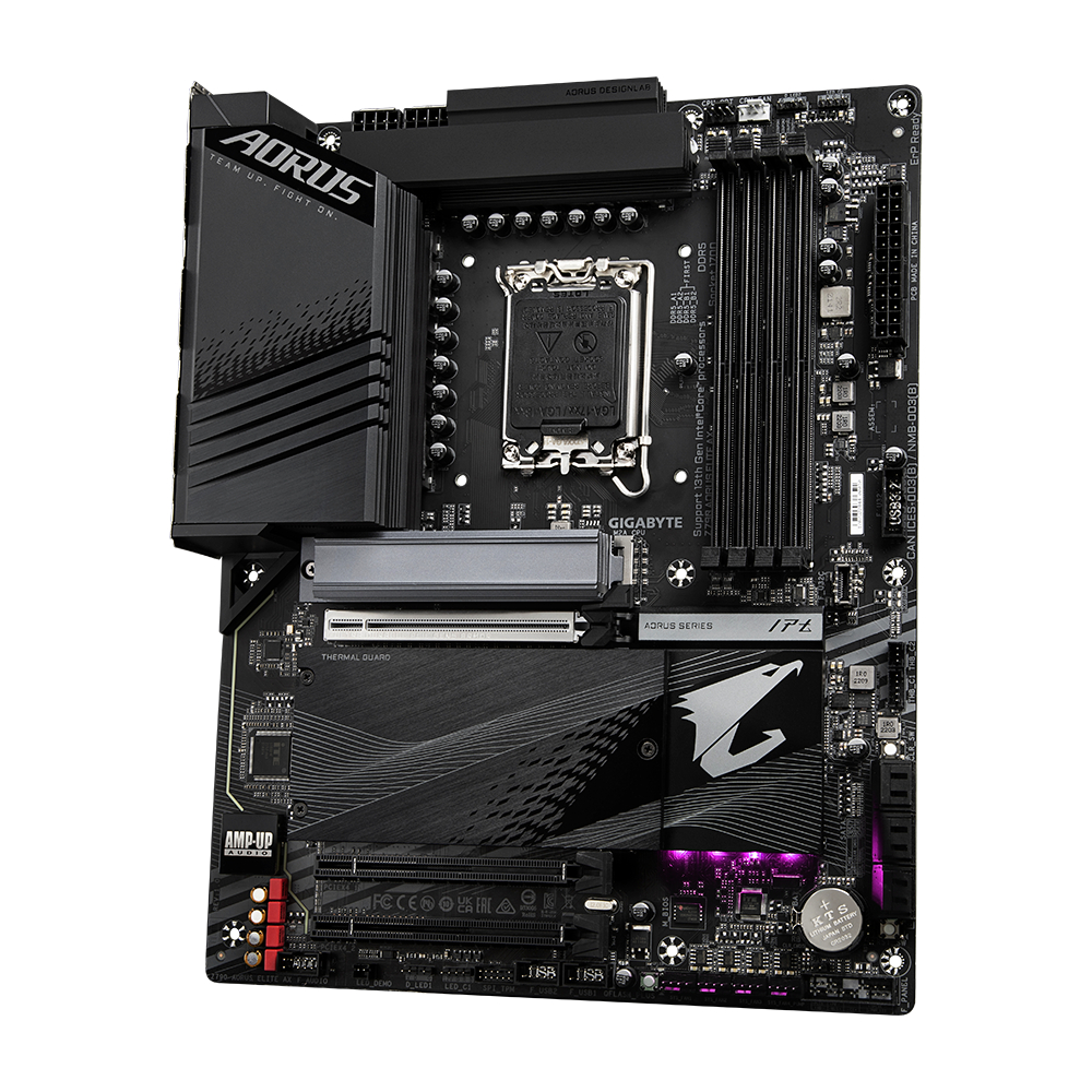 Gigabyte Z790M AORUS ELITE AX Intel LGA1700 Z790 DDR5 Raptor Lake Motherboard