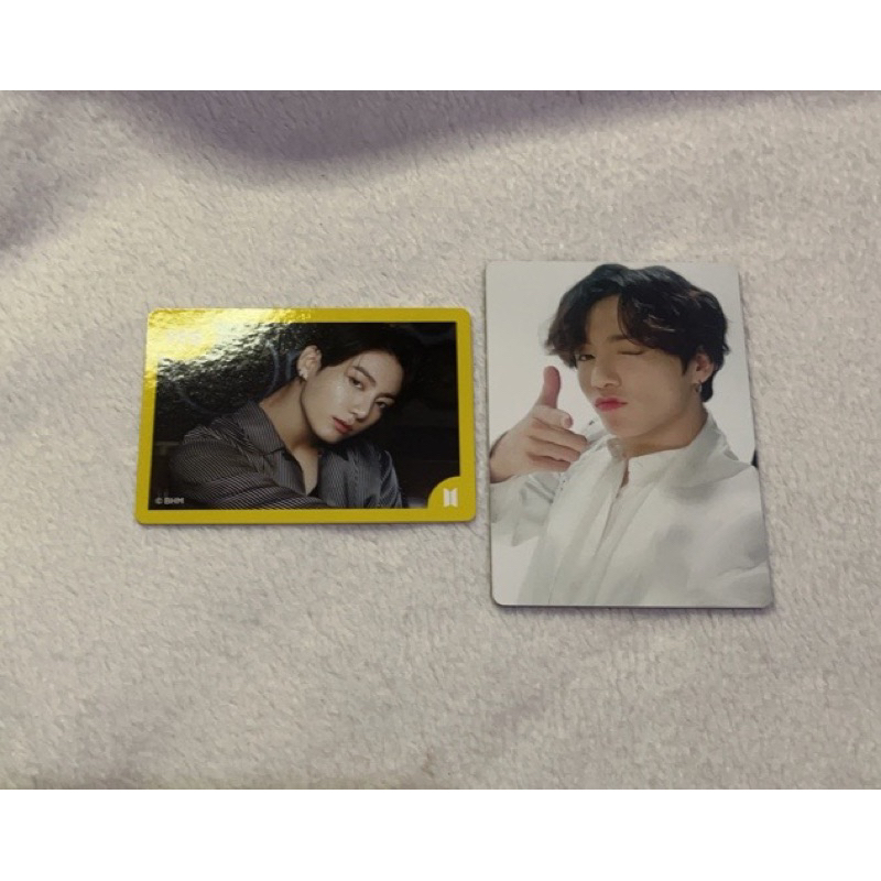 READY STOCK BTS JUNGKOOK MINI PHOTOCARD RING SYS
