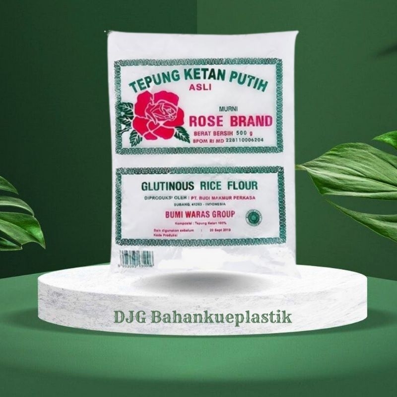 

Tepung beras Ketan Putih Rose Brand/Tepung Ketan/Glutinous Rice Flour