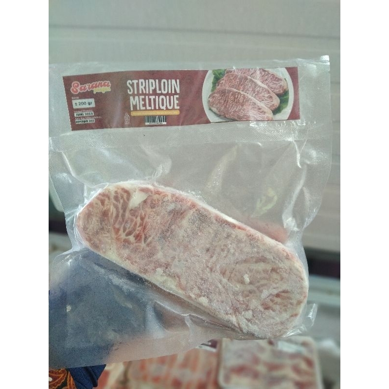 

daging steak striploin meltique 200gr