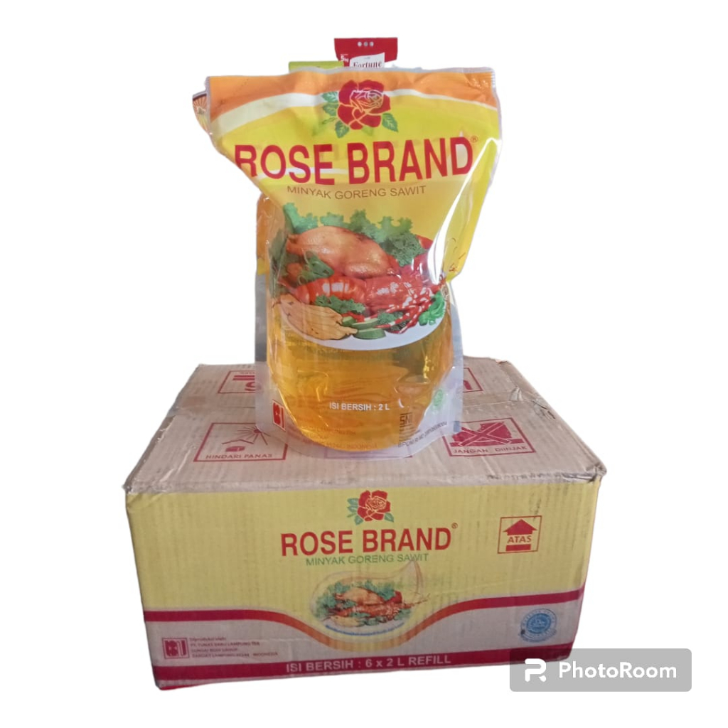 

Minyak Goreng Rose Brand 2 Liter Refill - Per DUS isi 6 pouch