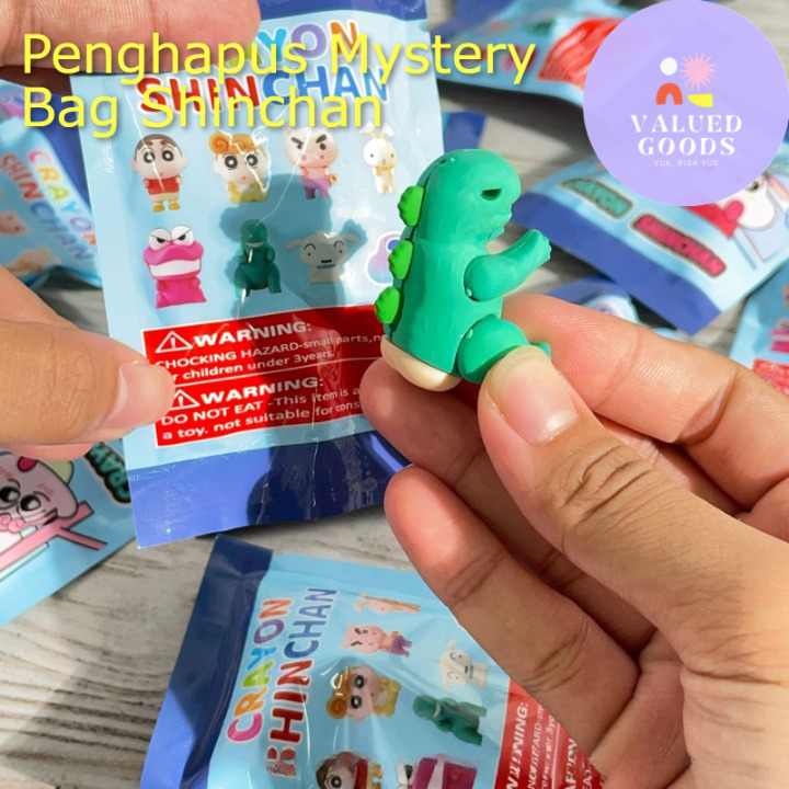 

Penghapus Pensil Karet Mystery Bag SHINCHAN - 8 MOTIF TOWN LIMITED EDITION - eraser karakter misteri lucu unik viral anak