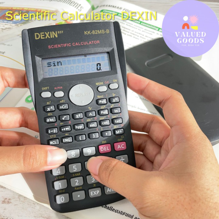 

Kalkulator Kuliah Sekolah Scientific Lengkap 12 digit DEXIN BST - KK 82MS B - calculator original dagang lucu akuntansi besar kejuruan kerja asli kimia teknik