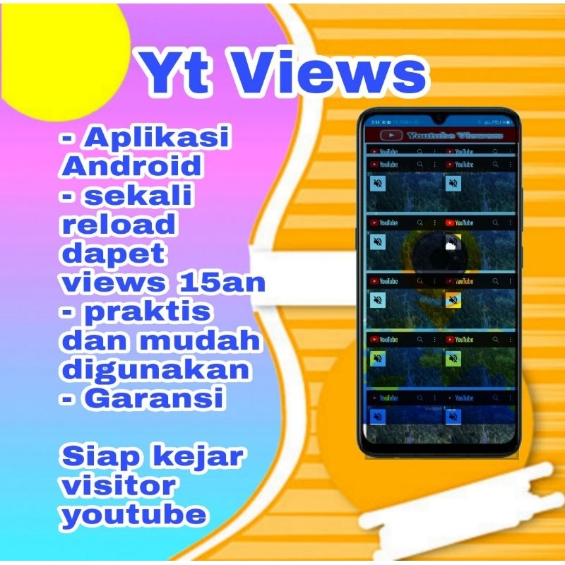 Aplikasi Android Penambah Viewer YT Murah