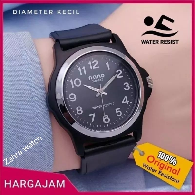 JAM TANGAN PRIA  ORIGINAL NANO  TAHAN AIR