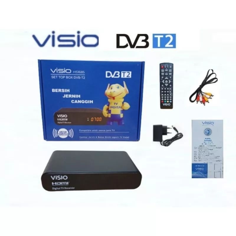 SET TOP BOX VISIO HS1685 DVB-T2 DIGITAL TV