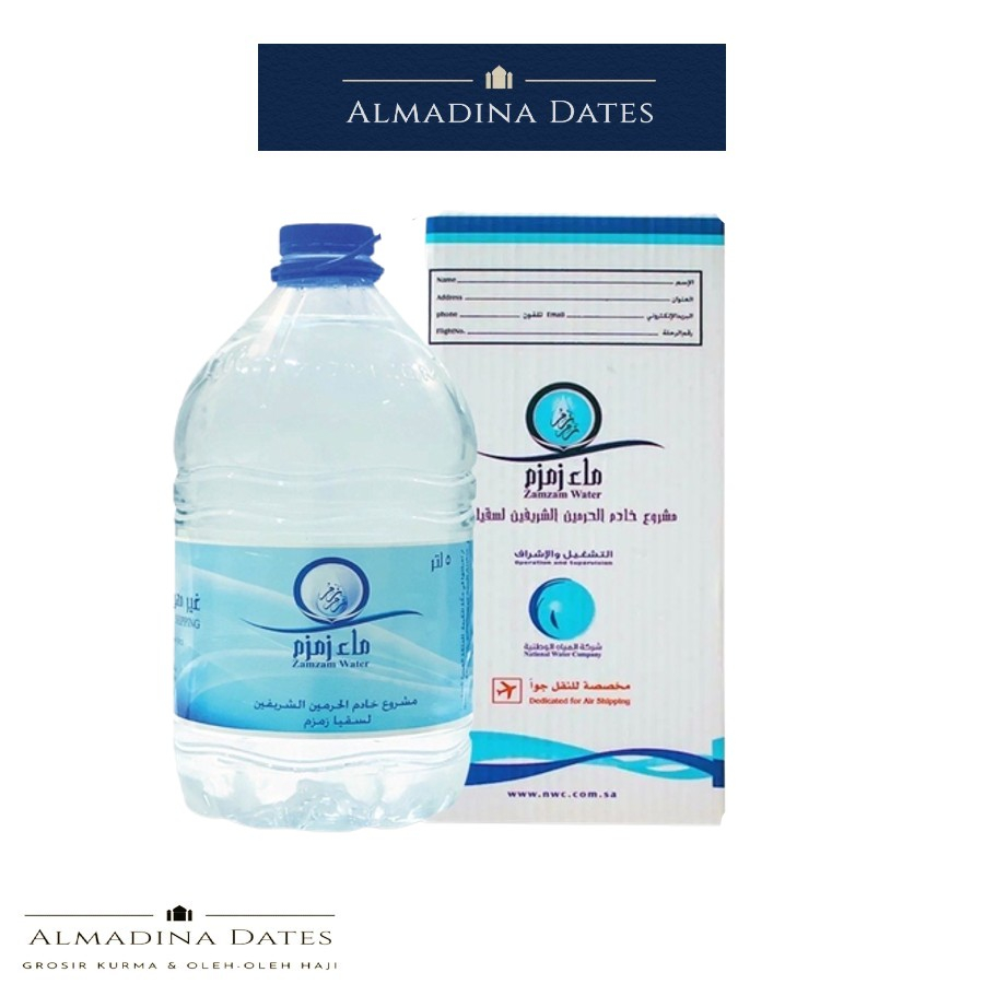 

AIR ZAMZAM/ZAM-ZAM KEMASAN 5 LITER ASLI 100%!!!