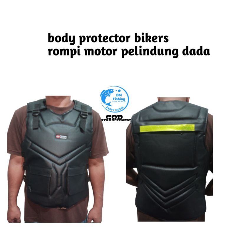BODY PROTECTOR BIKERS/ ROMPI MOTOR PELINDUNG DADA