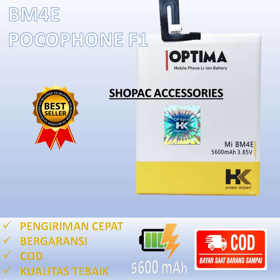 BATERAI XIAOMI POCOPHONE F1 BM4E BM 4E