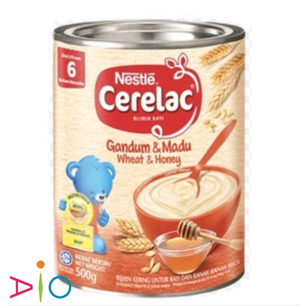 NESTLE Cerelac Malaysia | Sereal Gandum dan Madu 500g