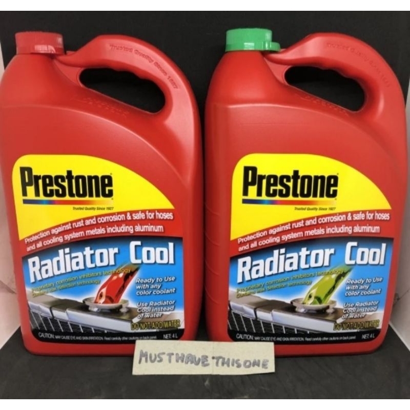 air radiator prestone 4l