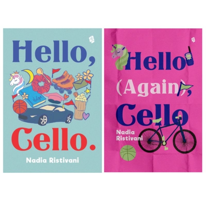 NOVEL HELLO CELLO - HELLO AGAIN CELLO : NADIA RISTIVANI
