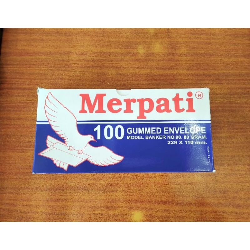 

Amplop Merpati Kabinet Biru 90 229 x 110 Tanpa Lem