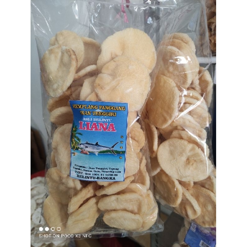 

Kemplang bakar ikan 250 gr : Liana