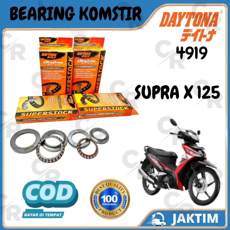 KOMSTIR SUPRA X 125 DAYTONA RACING ORIGINAL