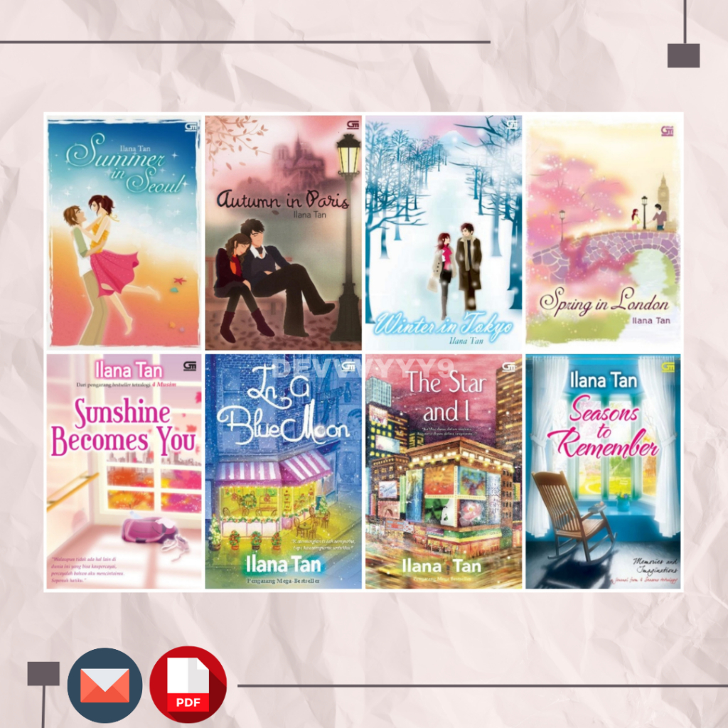 The Star and I Summer in Seoul Autumn in Paris Winter in Tokyo Spring in London Sunshine Becomes You In a Blue Moon Seasons to Remember by Ilana Tan