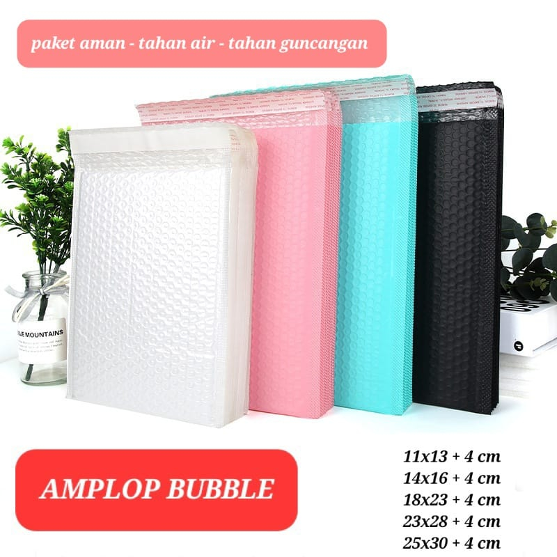 

MILANBERRY AMPLOP BUBBLE PLASTIK PACKING KEMASAN AMAN WATERPROOF BUBBLE MAILER BUBBLE WRAP