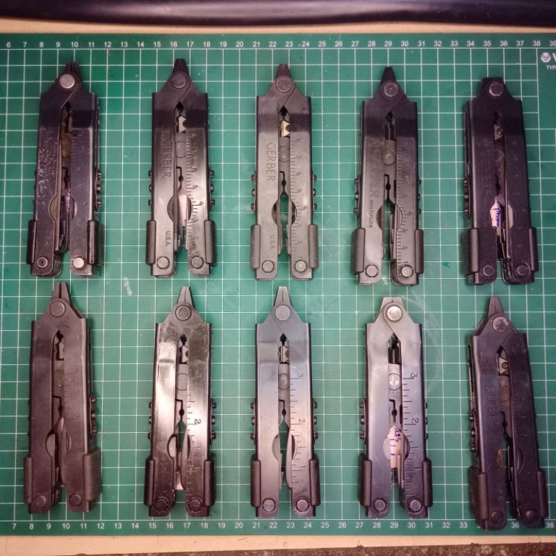 Gerber MP600 MultiPlier Black Oxide Tactical Army Multitools Hitam MP 600