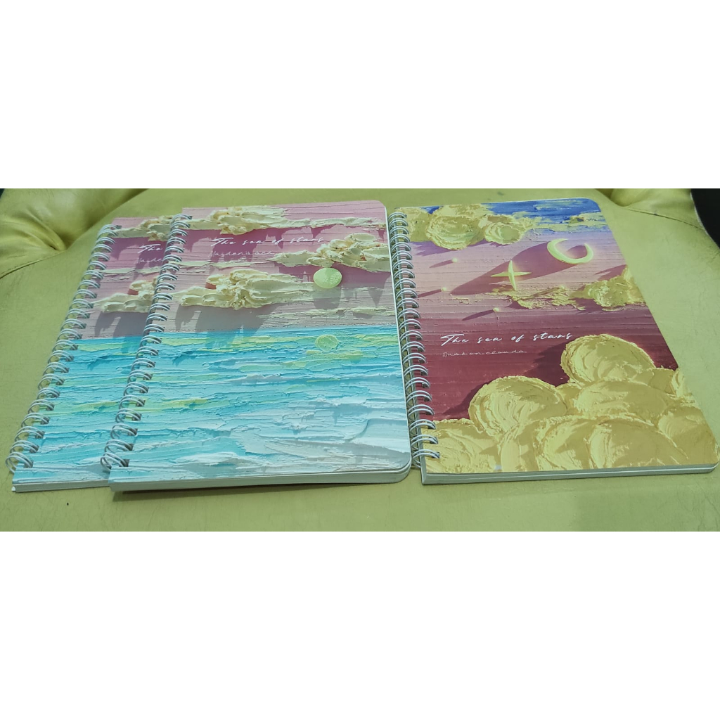 

New Buku Tulis Catatan Notebook/ Ring A5