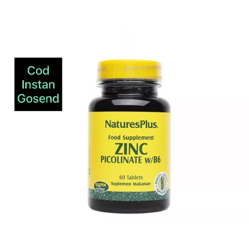 Natures plus Zinc picolinat with B6/60tablet