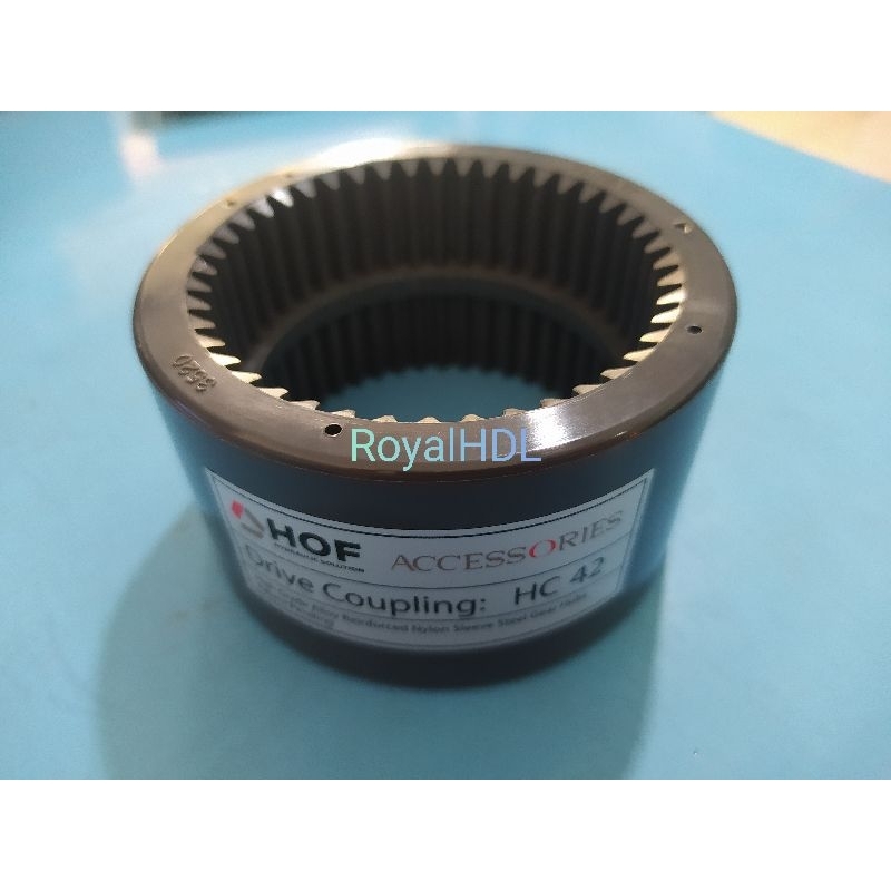 nylon sleeve drive coupling hydraulic hc-42 hof copling