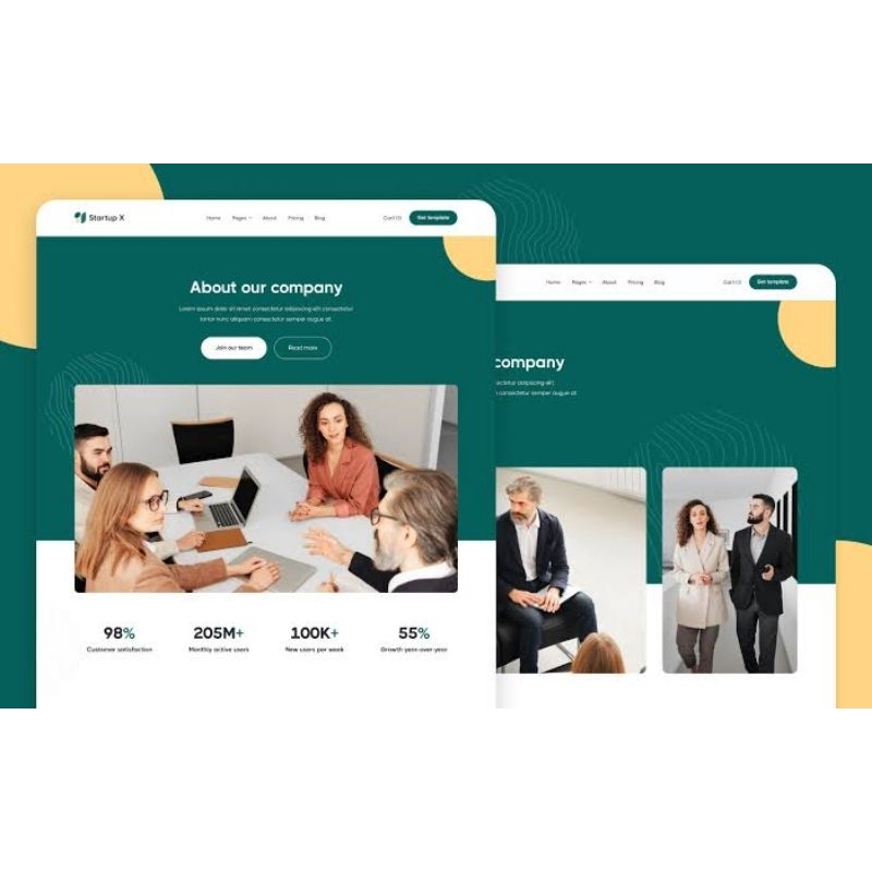 Jasa Pembuatan website landing page wordpress event sekolah umkm