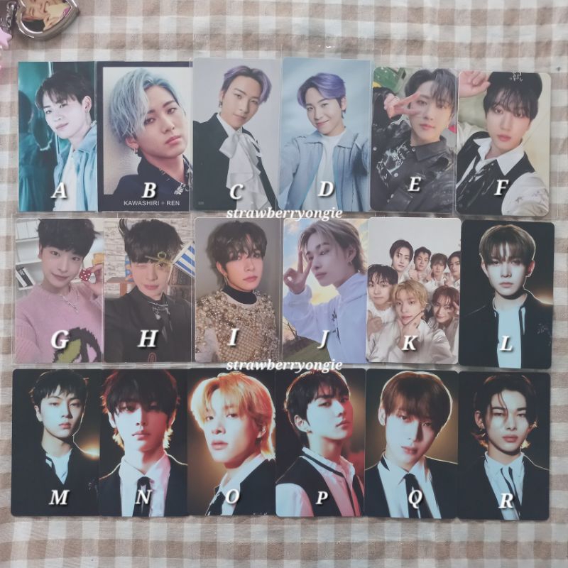 [ready] official pc enhypen straykids xikers jo1 kawashiri ren changbin skz yechan heeseung pearl ni