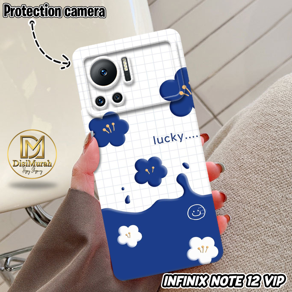 (DS2730) Case Hp Pro Kamera INFINIX NOTE 12 VIP MOTIF Flowers Ready Untuk semua tipe handphone Vivo 