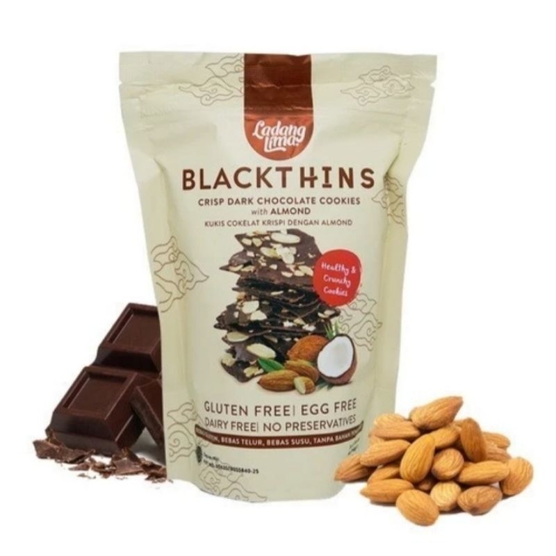 

Blackthins Cookies Mini 65gr Ladang Lima