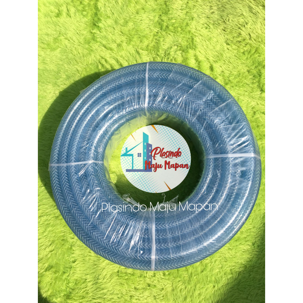 Selang air benang bening 3/4 roll 50 meter Puso - Selang taman 3/4