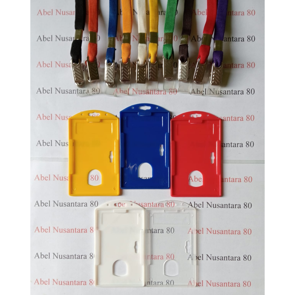 

Paket Casing ID Card Plastik EvBes dengan Tali Jepit Besi 1cm