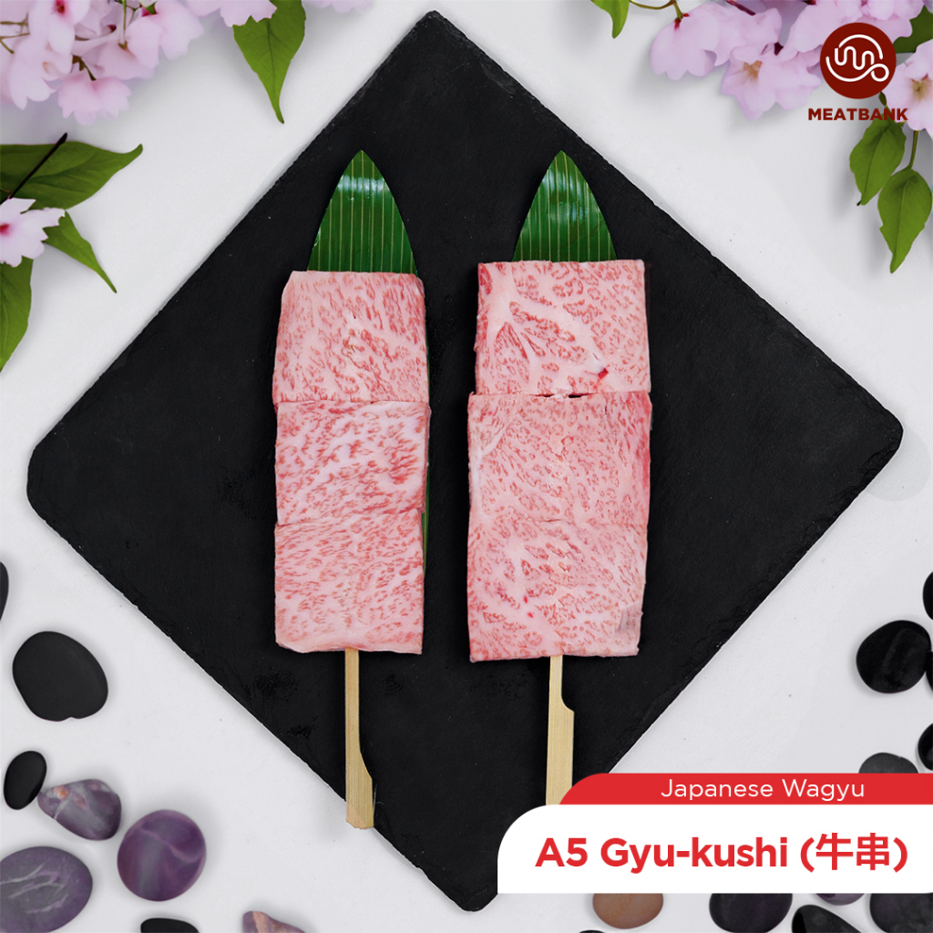 

MEATBANK JAPAN WAGYU A5 GYUKUSHI Kobe Beef Miyazaki Kagoshima Yakitori