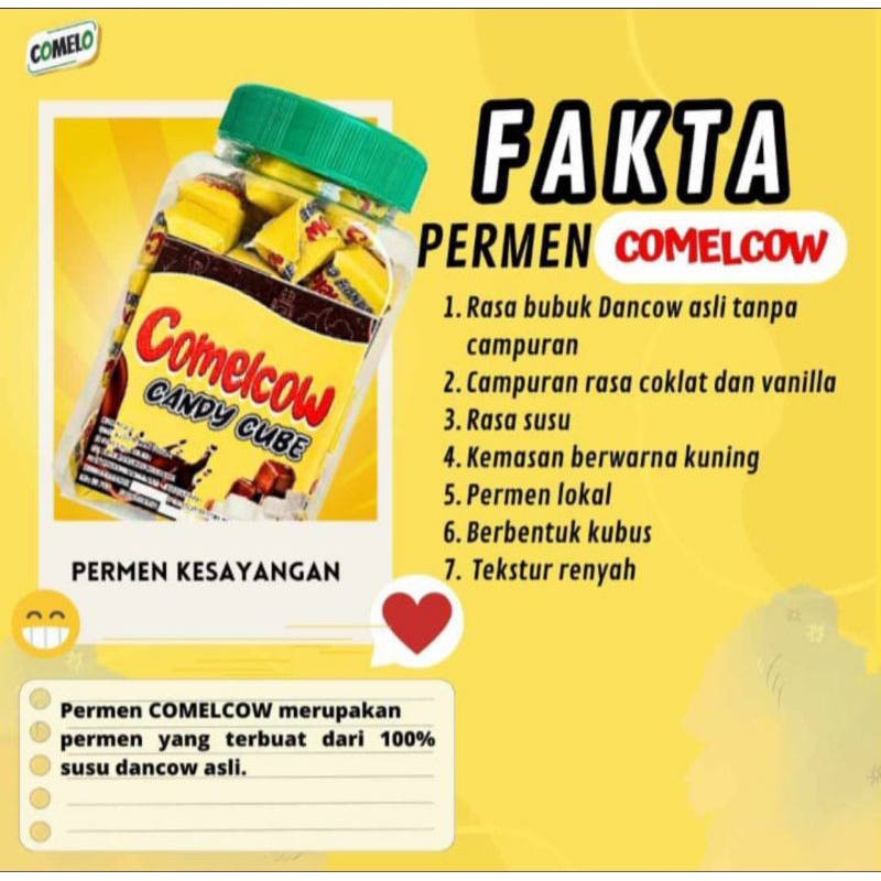 

PERMEN SUSU COMELLOW DAN COMALTINE