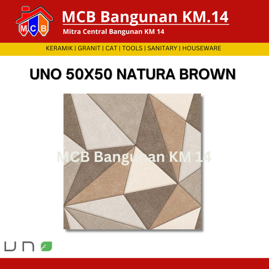 KERAMIK 50X50 UNO NATURA - KERAMIK LANTAI - KERAMIK KASAR - KERAMIK UKURAN 50X50