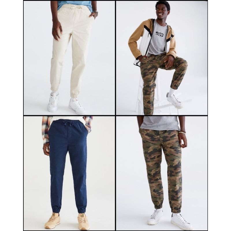Aeropostale Stretch Twill Joggers- Celana Jogger Aeropostale