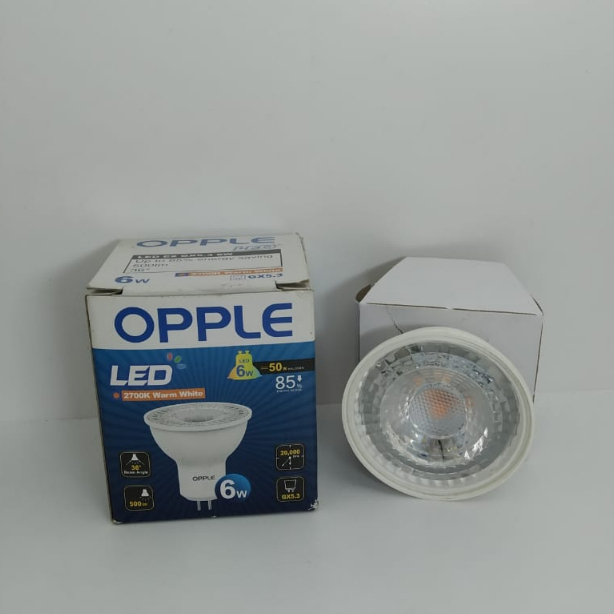 LAMPU SOROT LED OPPLE MR16 6W - KUNING