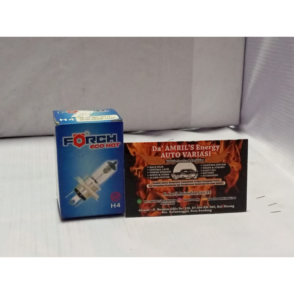 LAMPU MOBIL HALOGEN FORCH H4