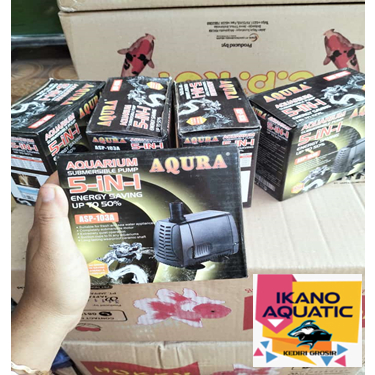 Pompa air Asp-103a Aqura 103 Mesin Kolam / Aquarium